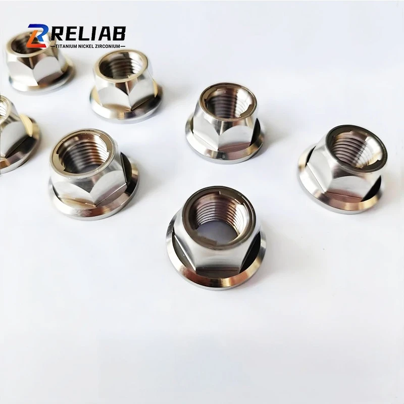 Titanium Hex Nylon Lock Nuts in stocks Titanium Hex Nylon Lock Nuts in stocks