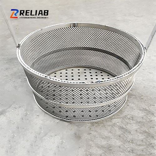 Pure Titanium Anode Basket high quality